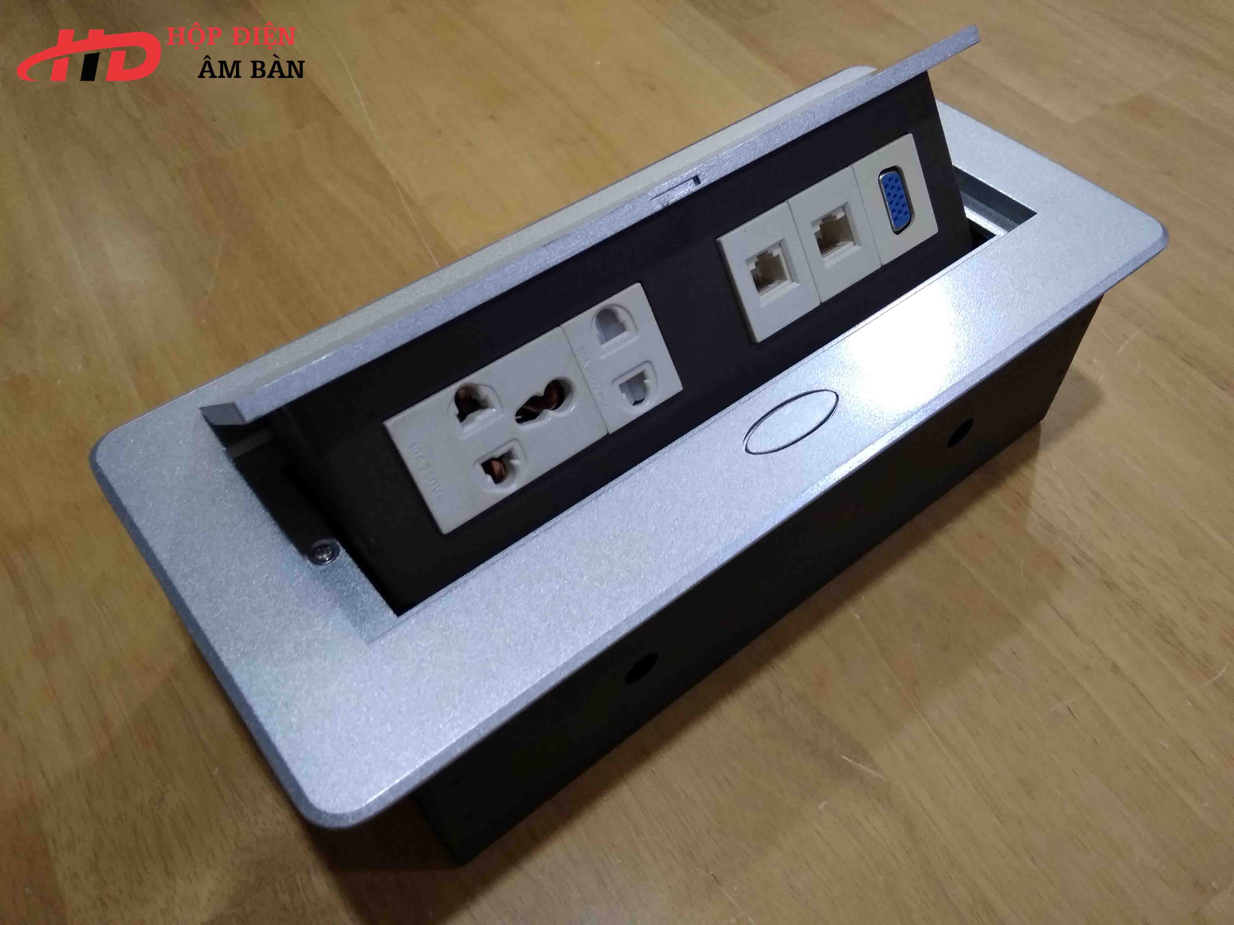 HỘP ĐIỆN ÂM BÀN HD-MD267-A
