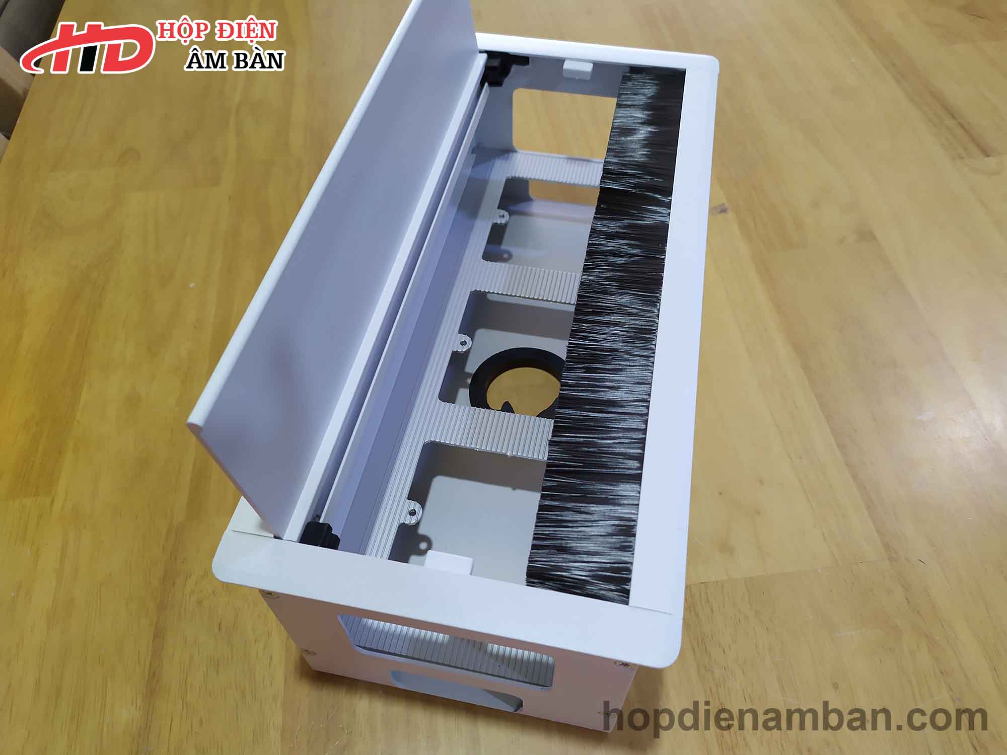 Hộp Điện Nhôm Âm Bàn Có Đế HD-MDCOB10 V3