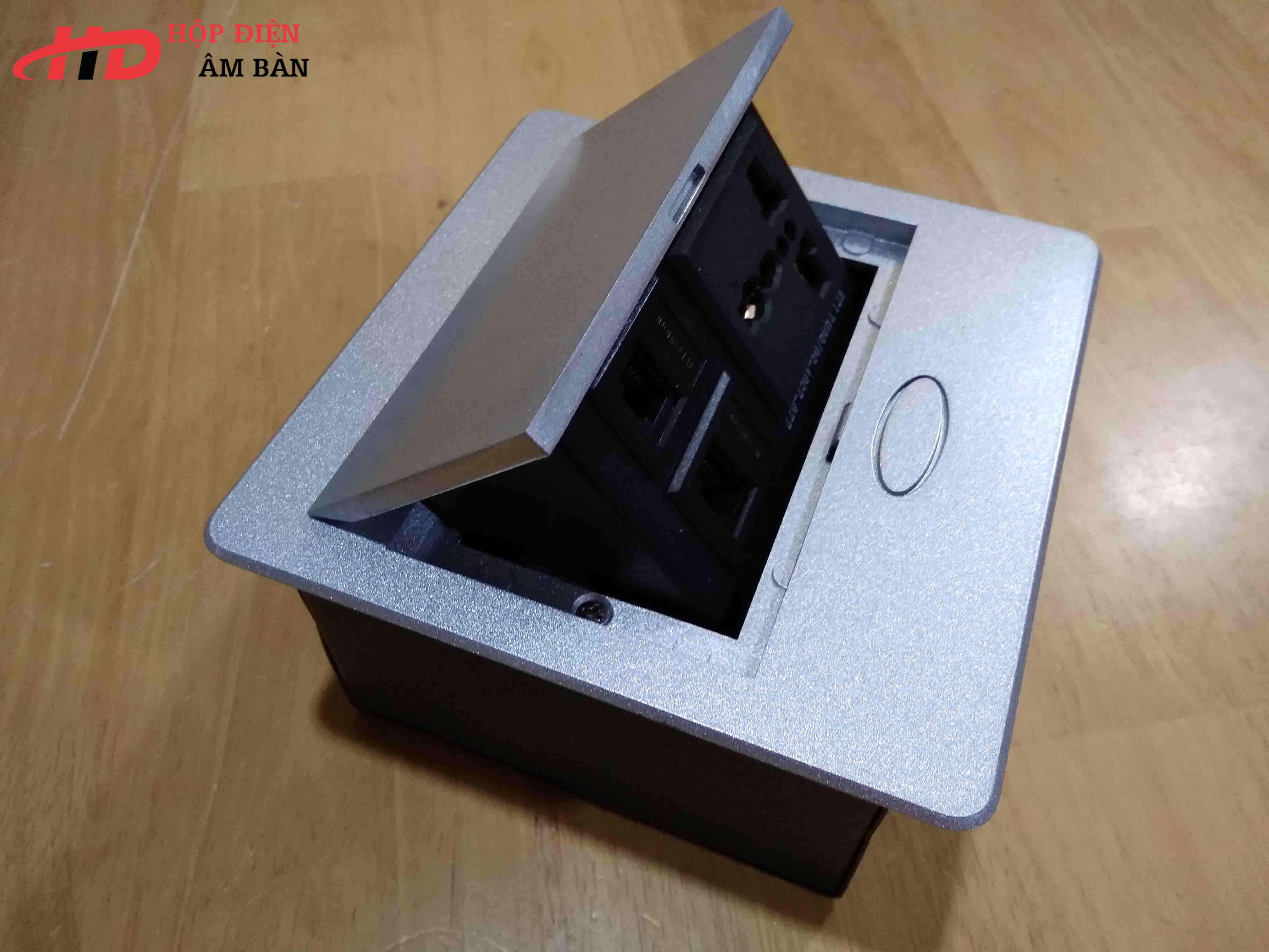HỘP ĐIỆN ÂM BÀN HD-MD137-B